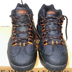 Harley-Davidson® Men's Cross Roads II Lace Up Black Hiking Boots Shoes